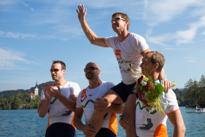SLO, Rowing - Slovenian National Championship and farewell of Iztok Cop at lake Bled