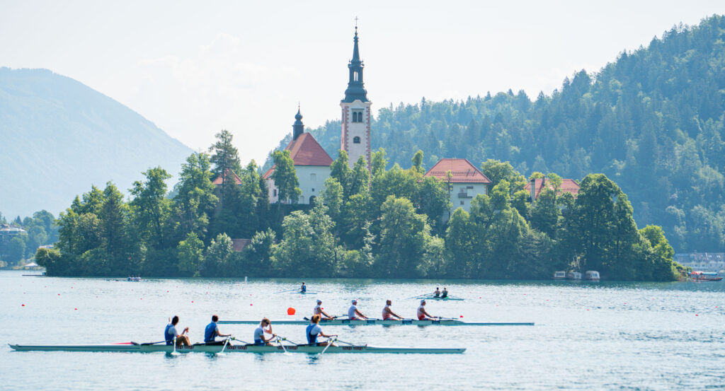 Bled je nared za evropsko prvenstvo v veslanju